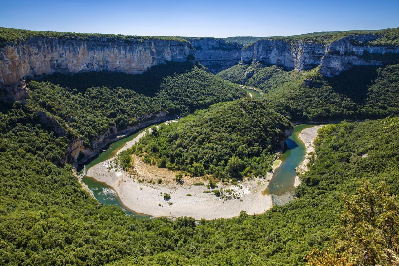 Hotel Rives D'Arc Vallon-Pont-dʼArc Exterior foto